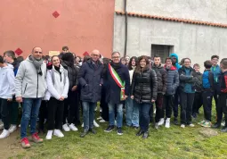 Targa per il buschese Antonio Bono morto a Dachau 